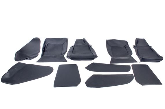 Triumph Vinyl Seat Cover Kit - Black - RG1214BLACK